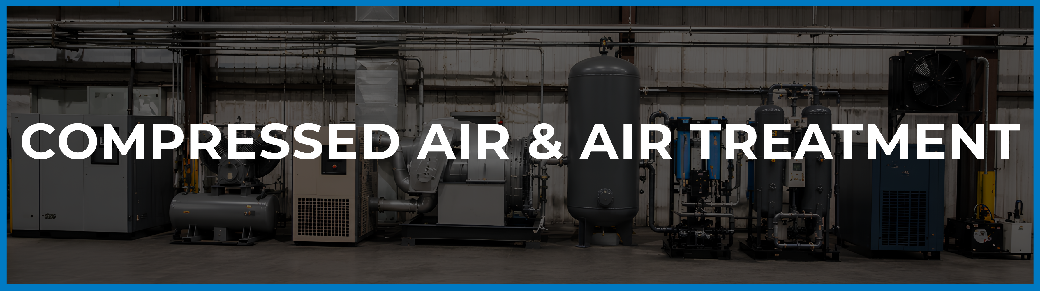 Compressed air and industrial air compressor equipment for specialist recruitment and staffing, including rotary screw, reciprocating and centrifugal air compressors, vacuum pumps, refrigerated and desiccant dryers, air receivers, filtration and condensate management systems