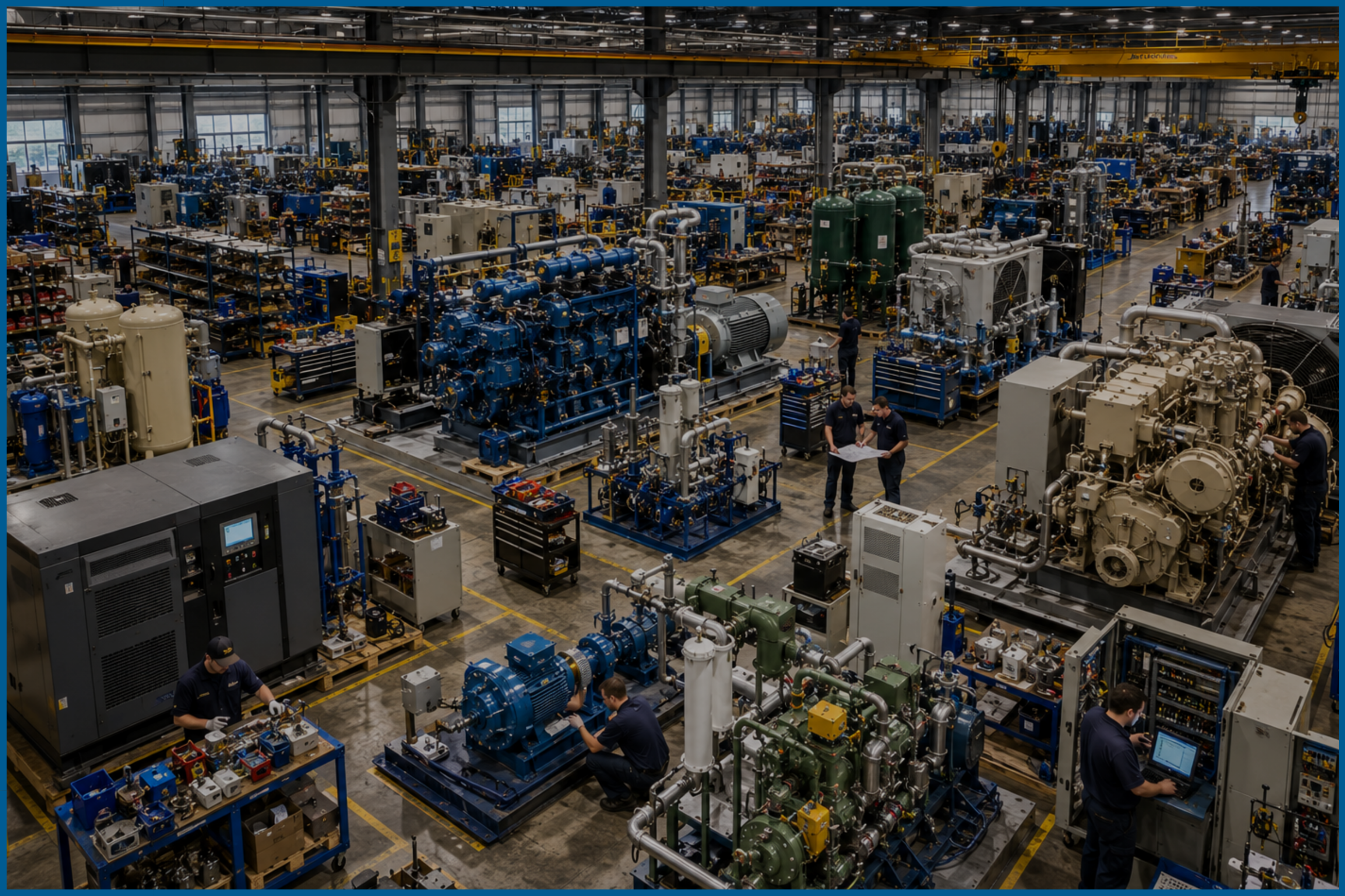 Industrial Recruitment Group is a specialist U.S. industrial recruitment company supporting employers across compressed air, pumps, motors and drives, gas compression, industrial gases, valves and actuation, fluid power, power generation, automation and controls, and industrial refrigeration.